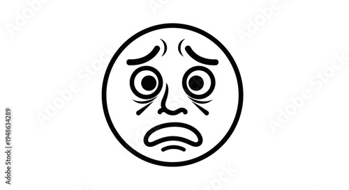 Scared Face Emoji, Fear, Anxiety, Shock, Distress, Worry, Panic, Horror, Fright, Terror, Surprise, Shocked, Fearful, Anxious, Worried, Panicked, Horrified, Frightened, Terrified