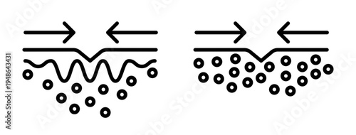 Skin healing icons pack. vector illustrations designs