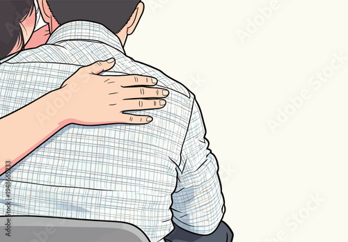 Couple sharing a close moment while sitting together during an evening