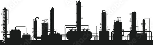 oil, refinery, industrial, factory, plant, petroleum, petrochemical, industry, energy, pipeline, refinery plant, chemical plant, fuel production,