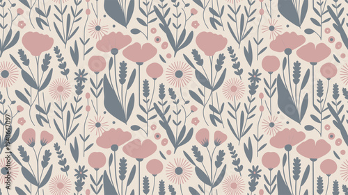 seamless floral background