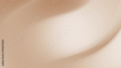 Abstract beige wave background with soft flowing organic curves and elegant tan gradient motion graphics for professional corporate branding and neutral minimalist backdrop.
