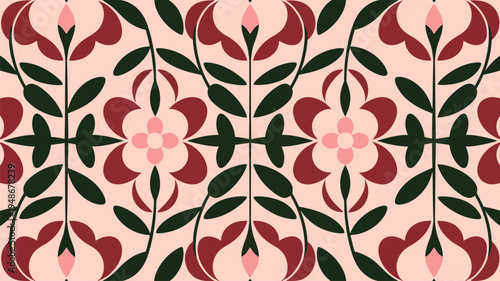 seamless floral background