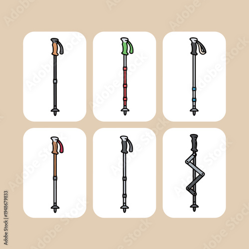 Collection of reusable water bottle and travel mug icons including thermos tumbler and coffee cups for sustainable lifestyle and eco friendly habits