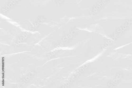 Photography Sweeping creased polyethylene sheet