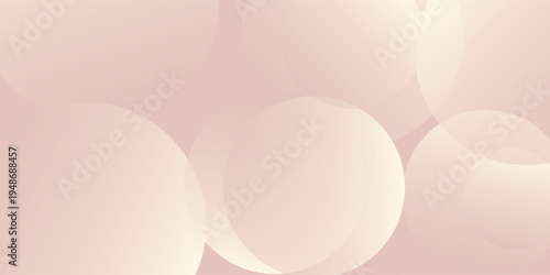 Abstract background with soft beige circles. The beige background has a smooth texture, creating a calming and elegant atmosphere. Background with copy space modern ilustration