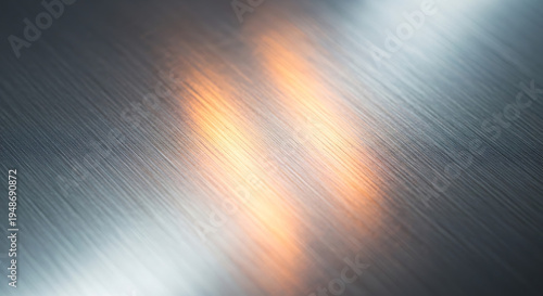 Blurred gray and orange gradient with diagonal lines