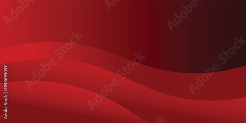 A modern abstract background featuring elegant red flowing waves, deep crimson gradients, and layered curved shapes. Perfect for corporate presentations, luxury branding, or creative web banners.