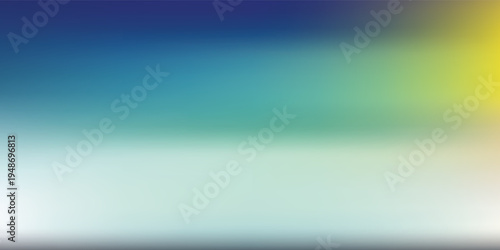 Soft pastel sunrise tones blend across a blurred ocean horizon, creating an abstract gradient background that evokes calm, serenity 