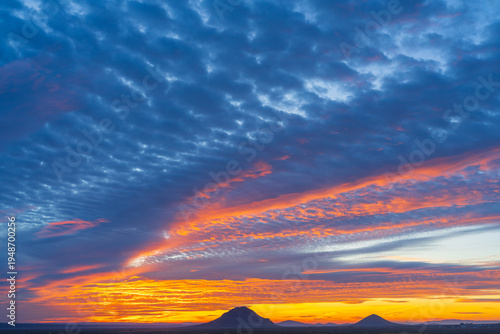 Moody Skies Over the Mojave Desert