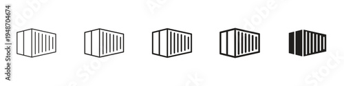 Shipping Container icon