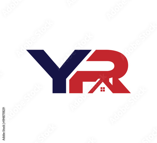 Logo initial Vector Real Estate / Realty YR