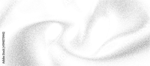 Abstract silver noise wave vector background with grain texture, soft ethereal hazy fog mist, fluid silk flow, gray dithered particles, lo-fi grit dust, subtle smoky gradient cloud atmosphere.