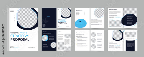 modern Minimal and Professional proposal template for any business