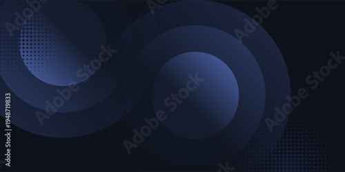 Digital technology futuristic internet network connection dark black background, blue abstract cyber information communication, Ai big data science, innovation future tech, line illustration vector 3d