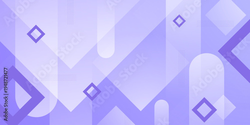 Abstract colorful bright purple background with overlap square and dynamic shapes pattern element concept banner design. 