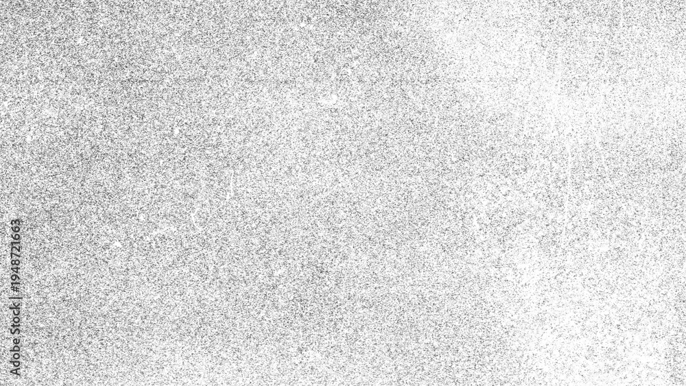 Fototapeta premium Dust and scratch texture. Old grunge style, dirty and rough, white paper grain spots. fine grained model for overlay background image