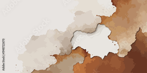 Vintage world atlas illustration featuring an old paper texture background with 3d country silhouettes and vector outlines of Europe nations like Spain and France for geography design