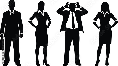 Massive collection of black animal silhouettes featuring wild safari animals, domestic pets, birds, sea creatures, and farm livestock on white background,