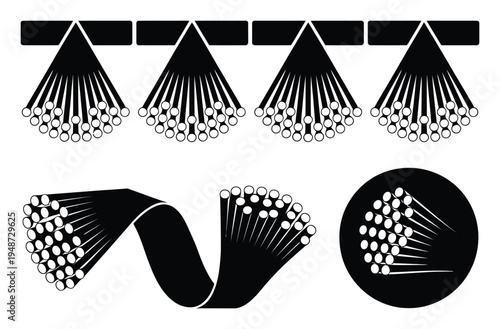 Abstract of Fiber Optic Strands and Data Transmission