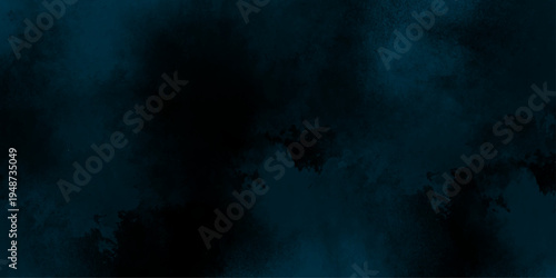 abstract cloud and vapor texture background. Black and blue smoke aquarelle smudge illustration abstract blue Fog or smoke color isolated background , Abstract Painted Illustration. Brush stroked.