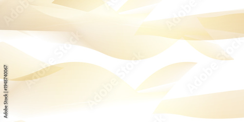 Futuristic golden line blend wave lines on transparent background. abstract background with line and curve concept .Design template for cover, business.. Vector geometric backgrounds.