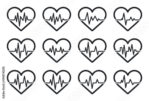 Twelve Heartbeat in a Grid