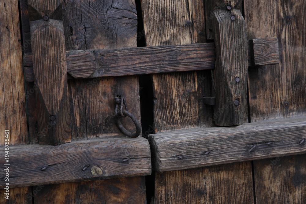 Obraz premium 한옥문