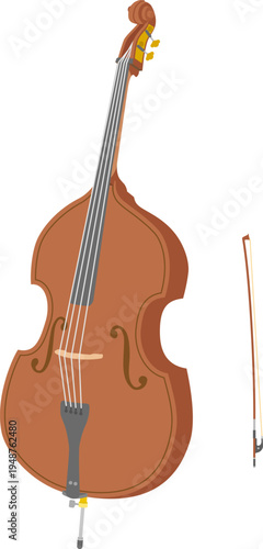 コントラバスのアイコン