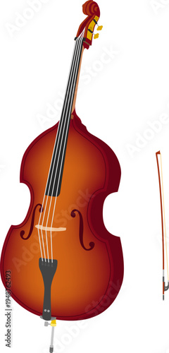 コントラバスのアイコン