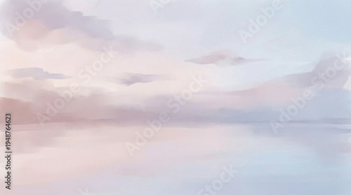 Beautiful blue sky with fluffy white clouds and bright sunlight creates a stunning summer nature landscape under the open air