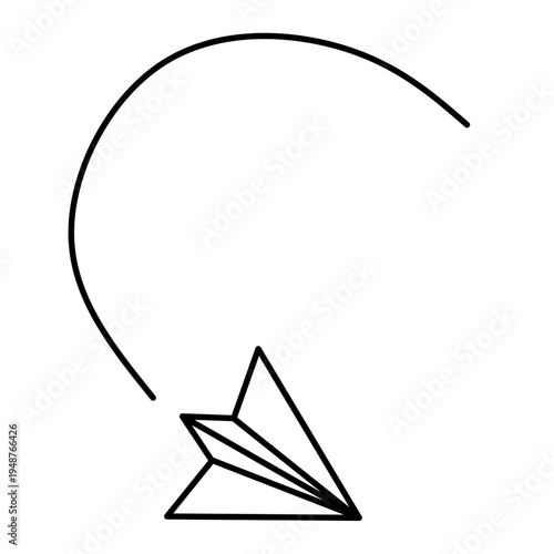Paper Plane Icon Vector