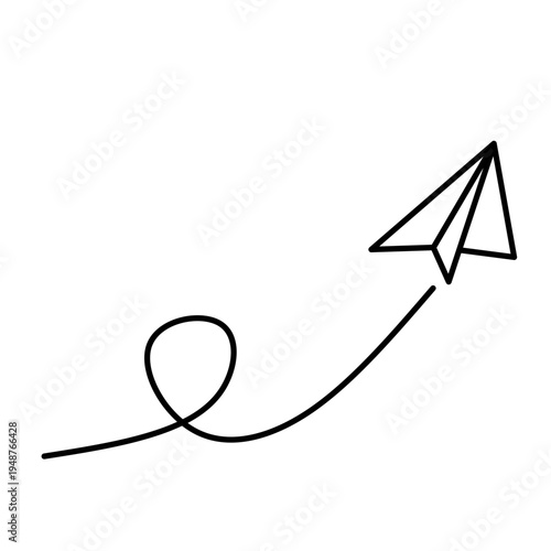 Paper Plane Icon Vector