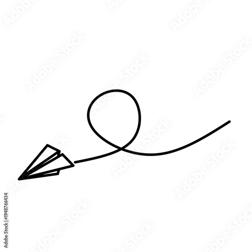 Paper Plane Icon Vector