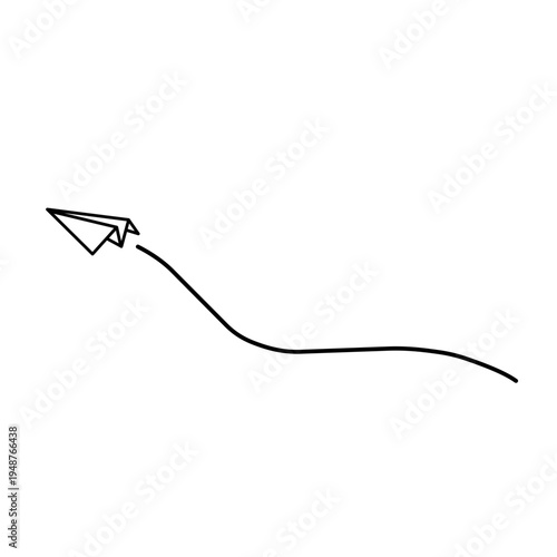 Paper Plane Icon Vector