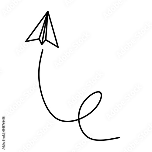 Paper Plane Icon Vector