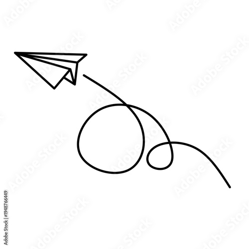 Paper Plane Icon Vector