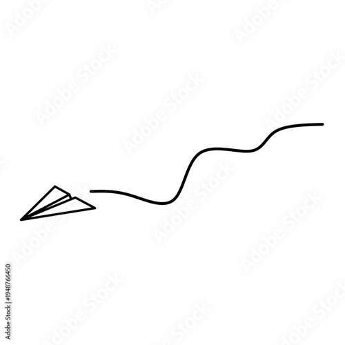Paper Plane Icon Vector
