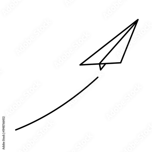 Paper Plane Icon Vector