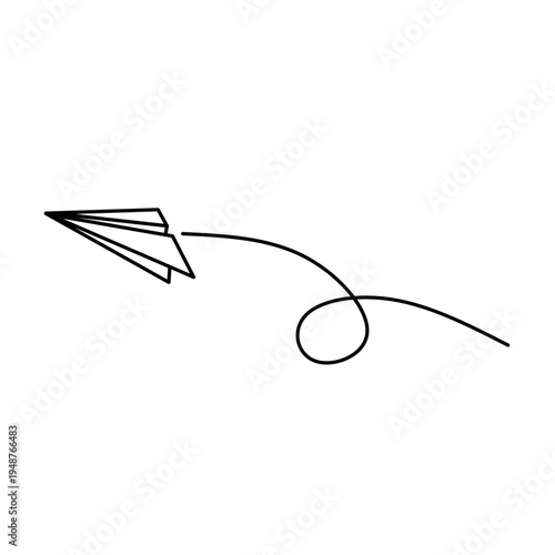 Paper Plane Icon Vector