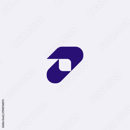 letter A airline, airport symbol initial agency template logo.