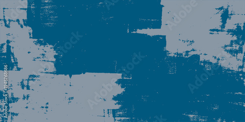 Abstract textural aesthetic composed of dynamic brushstrokes in shades of serene blue. the image, exudes a contemporary, abstract vibe with a nod to artistic elegance.