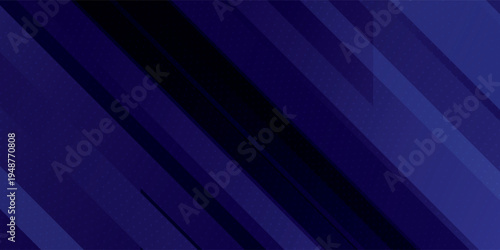 Abstract Diagonal Stripes of Deep Blue and Purple Hues.