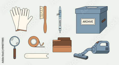 Archival Tools and Supplies for Document Preservation and Organization