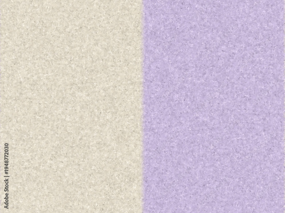 Fototapeta premium Minimalist two tone background in light cream and soft purple