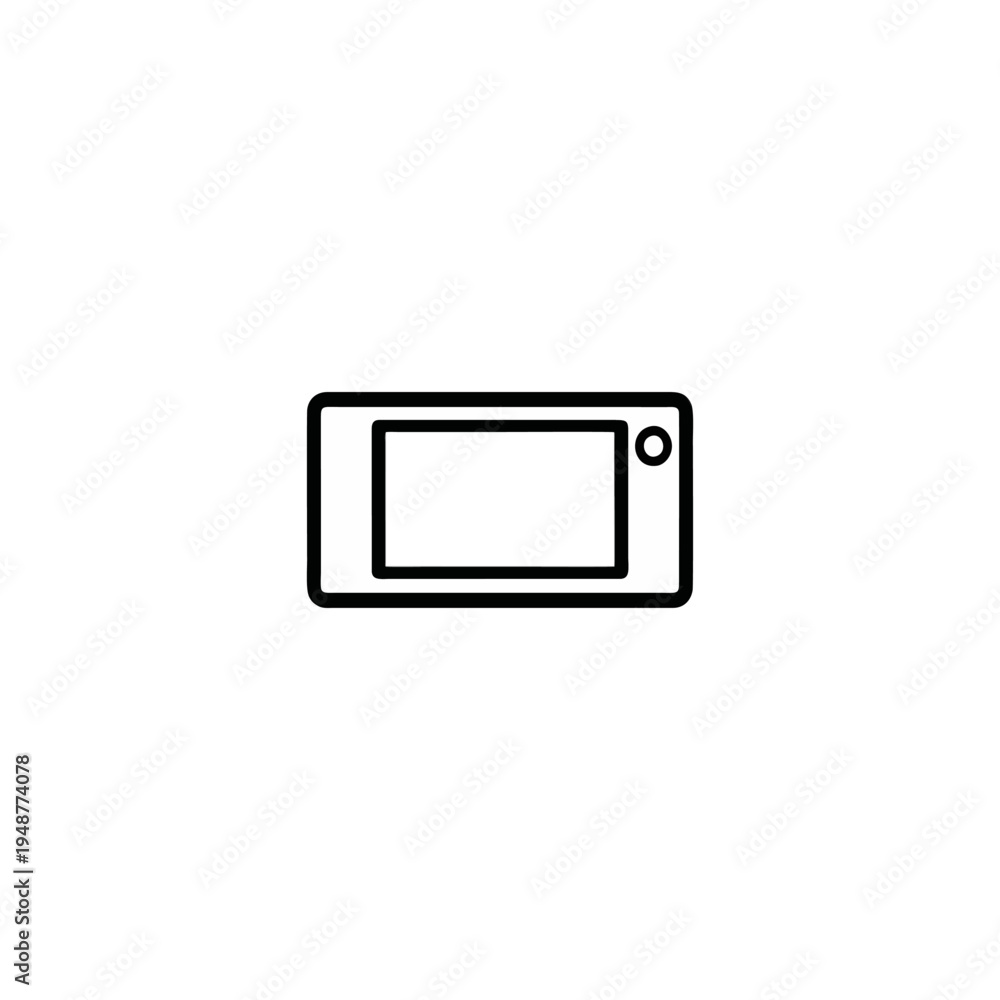 Obraz premium vector video camera