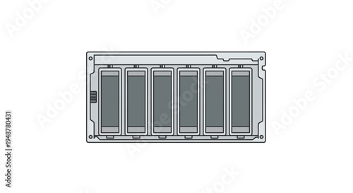Network Attached Storage (NAS) Device with Six Drive Bays, Server Hardware