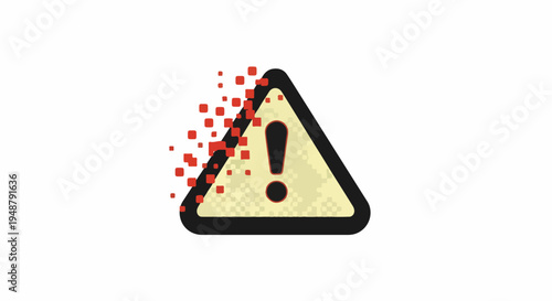 Warning Triangle Exclamation Mark Alert Symbol.