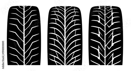 Tire Tread Patterns: Three Different Designs for Vehicle Tires