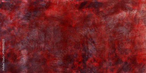 Deep red and dark grey grunge texture with distressed paint splatter effects